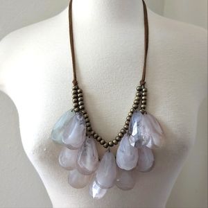 Large Necklace World Market Brass